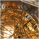 Klausen Unique 142015 Klass 98x139cm, 4xG9 függesztett lámpa