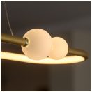 Klausen Unique 142038 Juniper 100,5x150cm, távirányítós, dimm. 2820lm, 3000K függesztett lámpa