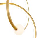 Klausen Unique 142040 Liv 43,4x150cm, távirányítós, dimm. 2770lm, 3000K függesztett lámpa