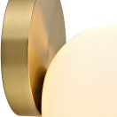 Klausen Unique 146014 Aria 13,8x15cm, 1xG9 fali lámpa