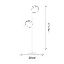 Klausen Unique 147003 Crowd 30x160cm, 1000lm, 4000K álló lámpa