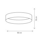 Klausen KL100006 Global 50x10cm, 3xE27 mennyezeti lámpa