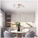 Klausen KL100033 Arrow 68x68x30cm, 5xE27 mennyezeti lámpa