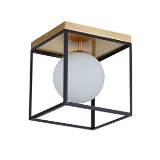 Klausen KL100054 Fence 25x25x28cm, 1xE27 mennyezeti lámpa