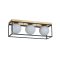 Klausen KL100056 Fence 60x21x18cm, 3xE27 mennyezeti lámpa