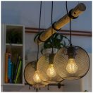 Klausen KL103012 Matroz 70x20x150cm, 3xE27 függesztett lámpa