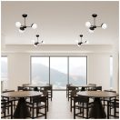 Klausen KL103017 Globe 65x42cm, 3xE14 mennyezeti lámpa