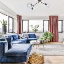 Klausen KL103018 Flavor 45x72x30cm, 3xE27 mennyezeti lámpa