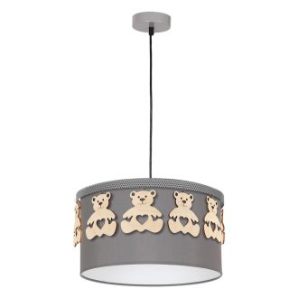 Klausen KL111116 Tedd 37x100cm, 1xE27 függesztett lámpa 