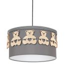 Klausen KL111116 Tedd 37x100cm, 1xE27 függesztett lámpa 