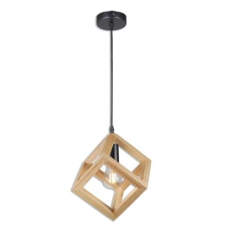   Klausen KL111125 Rhombus 22x22x120cm, 1xE27 függesztett lámpa