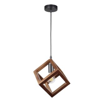   Klausen KL111126 Rhombus 22x22x120cm, 1xE27 függesztett lámpa