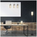 Klausen KL113010 Ideal 65x12x120cm, 3xE27 függesztett lámpa