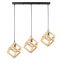 Klausen KL113014 Rhombus 70x22x120cm, 3xE27 függesztett lámpa