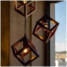 Klausen KL113017 Rhombus 50x120cm, 3xE27 függesztett lámpa