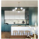 Klausen KL117000 Helia 85x120cm, 7xG9 függesztett lámpa