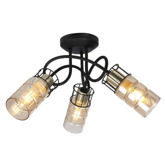 Klausen KL140000 Ideal 39x20cm, 3xE14 mennyezeti lámpa