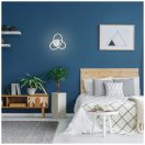 Klausen KL141016 Intrigue 30x29cm, 1300lm, 4000K fali lámpa