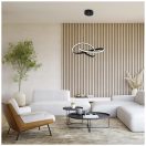 Klausen KL142046 Intrigue 50x120cm, 3200lm, 4000K függesztett lámpa