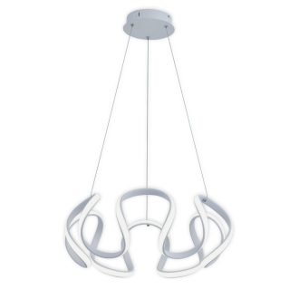   Klausen KL142048 Winding 52x120cm, 4100lm, 4000K, dimm, távirányítós függesztett lámpa