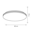 Klausen KL151005 Skylight d40cm, 1680lm, 4000K mennyezeti lámpa