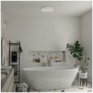 Klausen KL151013 Plump d28cm, 1500lm, 4000K, IP54, szenzoros mennyezeti lámpa