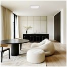 Klausen KL151014 Rough 28x28cm, 1820lm, 4000K, IP54, szenzoros mennyezeti lámpa