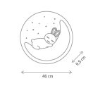 Klausen KL151021 Tender 46x9,5cm, 3200lm, 3000/6000K mennyezeti lámpa