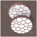 Klausen KL151029 Terra d41cm, 3600lm, 4000K mennyezeti lámpa