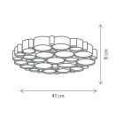 Klausen KL151029 Terra d41cm, 3600lm, 4000K mennyezeti lámpa