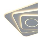 Klausen KL151031 Ridge 35x35cm, 3150lm, 3000/4000/6000K, dimm, távirányítós mennyezeti lámpa