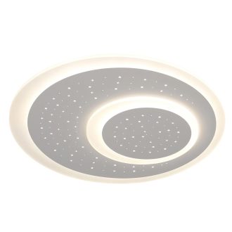   Klausen KL151032 Occhio d46cm, 2280lm, 3000/6000K, dimm, távirányítós mennyezeti lámpa