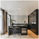 Klausen KL151032 Occhio d46cm, 2280lm, 3000/6000K, dimm, távirányítós mennyezeti lámpa