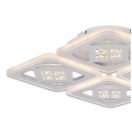 Klausen KL151043 Maros 53x53x9cm, 7600lm, 3000/4000/6500K, dimm, távirányítós  mennyezeti lámpa