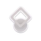 Klausen KL151045 Trigos 26x22x9cm, 2700lcm, 3000/4000/6500K, dicmcm, távirányítós  fali lácmpa