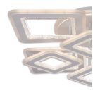 Klausen KL151047 Trigos 74x74cm, 24000lcm, 3000/4000/6500K, dicmcm, távirányítós  cmennyezeti lácmpa