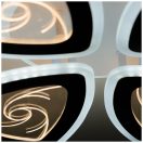 Klausen KL151056 Whizz 45x45x9cm, 8500lm, 3000/4000/6500K, dimm, távirányítós mennyezeti lámpa