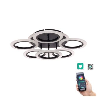   Klausen KL151059 Primus 52x52x15cm, 6500lm, 3000/4000/6500K, dimm, távirányítós mennyezeti lámpa