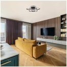 Klausen KL151059 Primus 52x52x15cm, 6500lm, 3000/4000/6500K, dimm, távirányítós mennyezeti lámpa