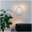 Klausen KL151060 Rondos 18x24x9cm, 2600lm, 3000/4000/6500K, dimm, távirányítós fali lámpa