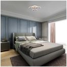 Klausen KL151062 Optimus 44x44cm, 3200lm, 3000/4000/6500K, dimm, távirányítós mennyezeti lámpa