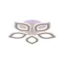 Klausen KL151072 Doris 52x52x9cm, 9900lm, 3000/4000/6500K, dimm, távirányítós mennyezeti lámpa