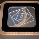 Klausen KL151074 Escape 22x26cm, 2800lm, 3000/4000/6500K, dimm, távirányítós fali lámpa