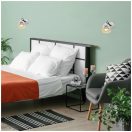 Klausen KL161016 Karo 16x21cm, 1xE27 spot lámpa