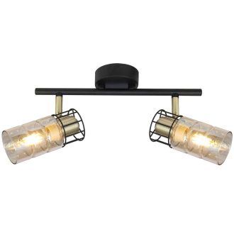 Klausen KL162000 Ideal 30x8x14cm, 2xE14 spot lámpa