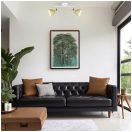 Klausen KL162009 Krater 45x20cm, 2xE27 spot lámpa