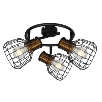 Klausen KL163009 Grimy 54x19cm, 3xE27 spot lámpa