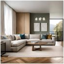 Klausen KL163016 Karo 52x25cm, 3xE27 spot lámpa