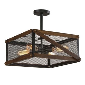 Klausen KL6345 Lazarus 40x40x38cm, 4xE27 mennyezeti lámpa