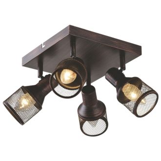 Klausen LY-1032 Flask 30x30x18cm, 4xE14 spot lámpa